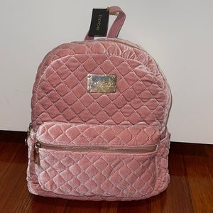 BEBE large quilted backpack